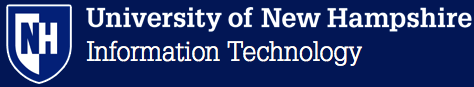 University of New Hampshire - 
Information Technology